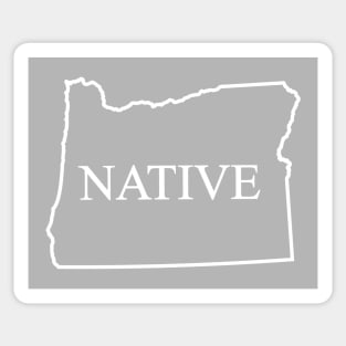 Oregon Native Sticker